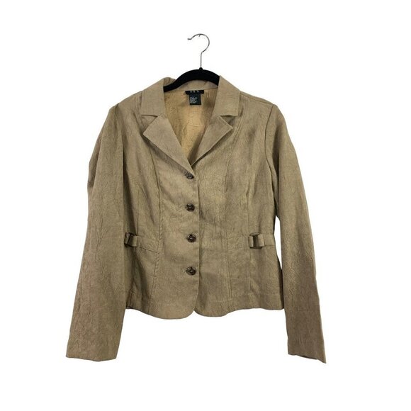RQT Jackets & Blazers - RQT Women's Tan Super Light Weight Jacket